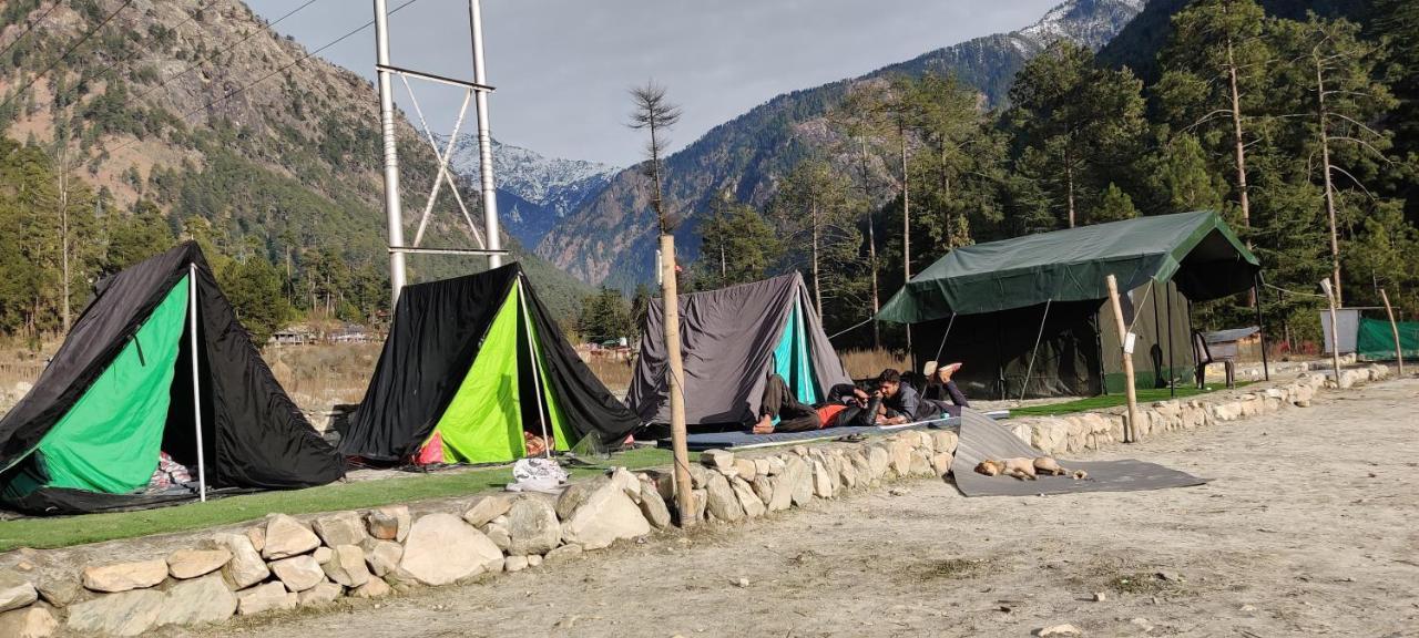 Stayhigh Camps & Cottages Kasol Ngoại thất bức ảnh