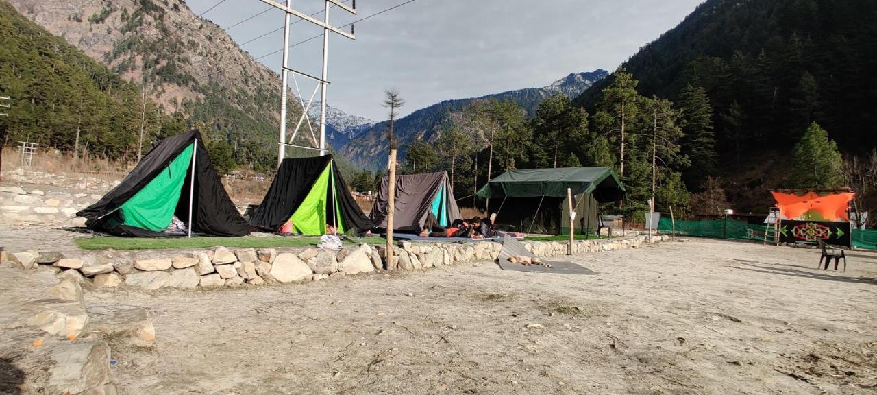 Stayhigh Camps & Cottages Kasol Ngoại thất bức ảnh