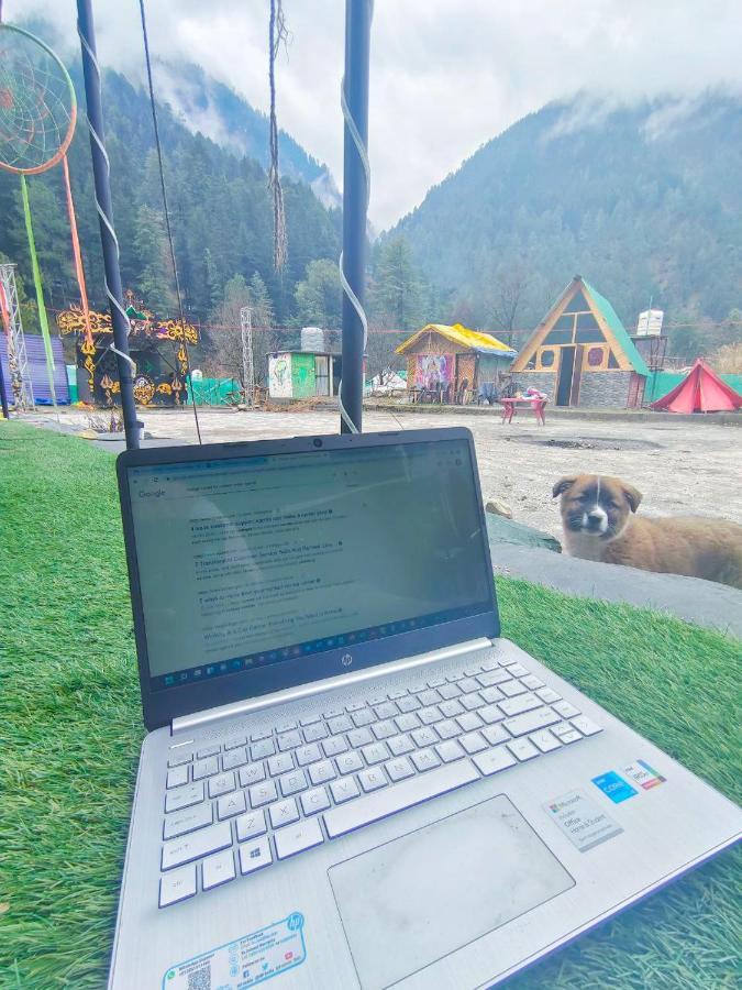 Stayhigh Camps & Cottages Kasol Ngoại thất bức ảnh