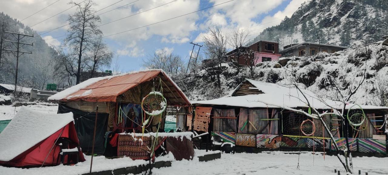 Stayhigh Camps & Cottages Kasol Ngoại thất bức ảnh